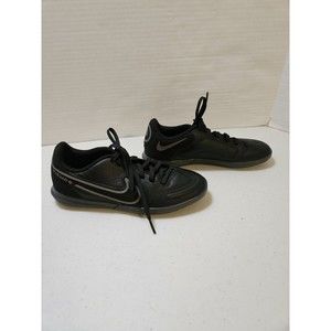 Nike Tiempo Legend 9 Club IC Black Indoor Soccer Shoe Sneaker Lace Up Men 6